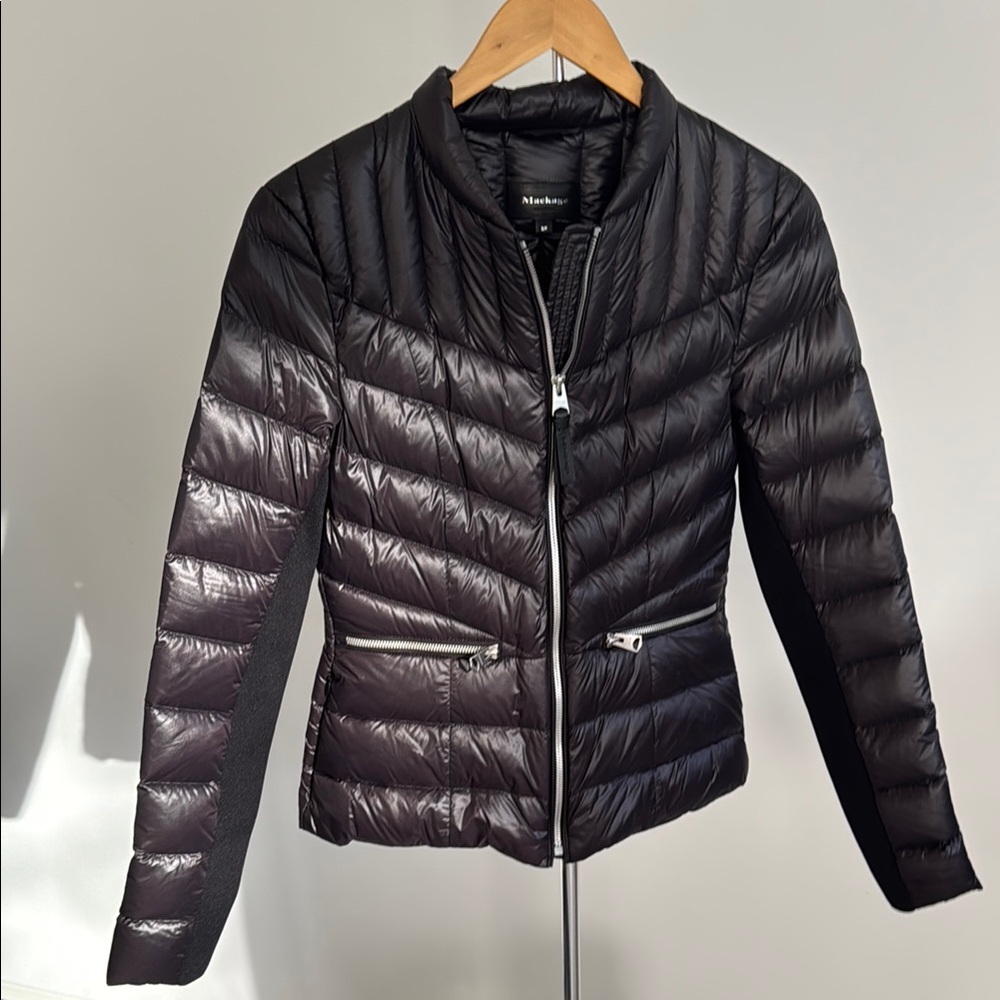 NWOT Mackage Petra Short Down Black Quilted Women's Jacket Size Small Coat - Picture 7 of 14